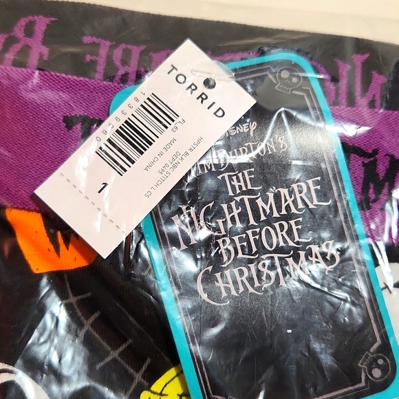 ❤️NWT VINTAGE TORRID PANTY NIGHTMARE BEFORE CHRISTMAS OGGIE JACK HALLOWEEN - Picture 5 of 16